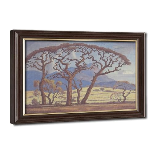 Toile Afrique du Sud Pierneef cadre pour habiller mur vide