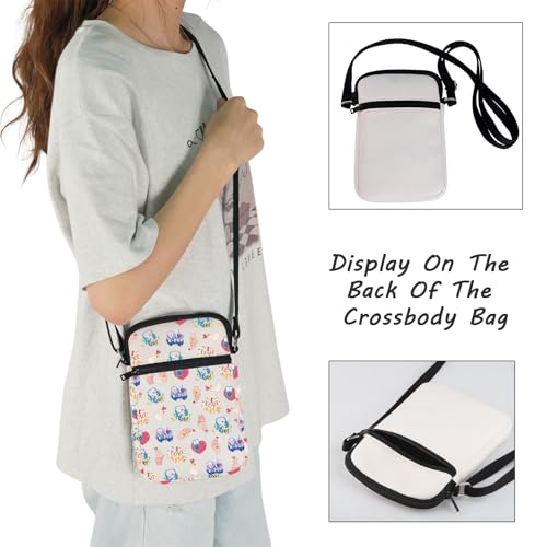 JXGZSO Music Lover Gift Can't Hear You I'm Listening To Crossbody Bag Thrmed Shoulder Bag Music Fans Gift4