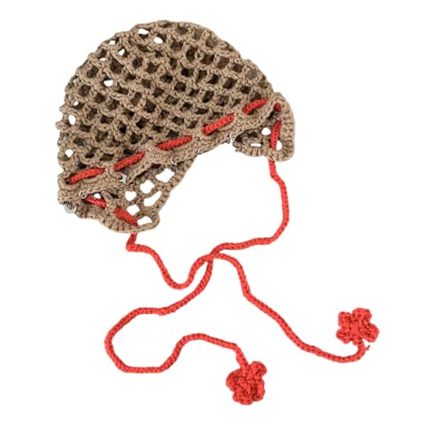 Bonnet tricoté creux pour en finir avec la transpiration en hiver