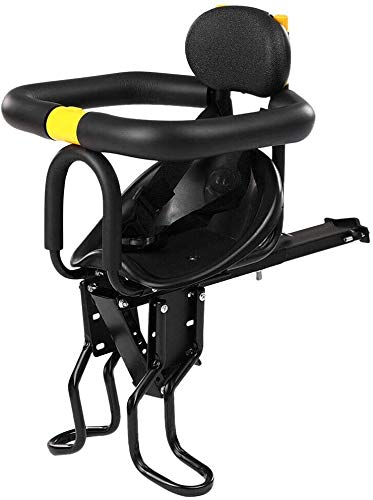 Lowest Prices! Gdrasuya10 Bicycle Seat for Kids Child Front Mount Baby Carrier Seat Bike Carrier Saf...