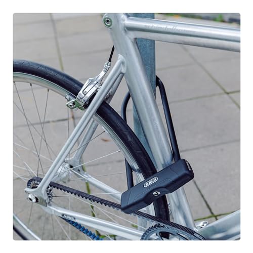 ABUS Bügelschloss Granit 460 + USH460-Halterung - Fahrradschloss mit Rundbügel - ABUS-Sicherheitslevel 9-300 mm Bügelhöhe – Ansicht 5
