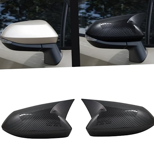 Rénover un rétroviseur rayé de Toyota Corolla avec ce couvercle aspect carbone