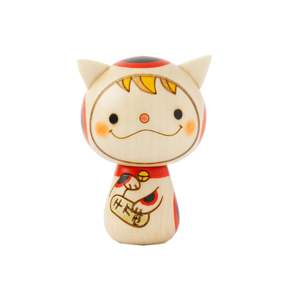 Amazon.co.jp: 【公式 こけし屋 卯三郎の孫 kokechi】招き猫くん Amazon.co.jp: 【公式 こけし屋 卯三郎の孫 kokechi】招き猫くん