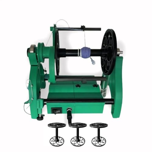 12V Electric Yarn Spinning Wheel Kit (Green)