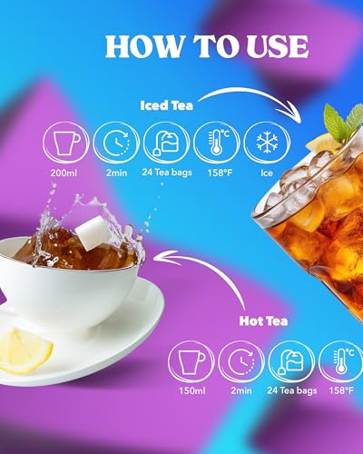 LOVARE Set of 4 Assorted Tea Bags Variety Pack 48 g - Made in Ukraine - 24 Black, Green Tea Sampler Bags x 2 g - Tea Bags Individually Wrapped - Assorted Tea Variety Pack Blends - Gift Box Assortment