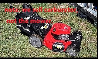Carburetor for Craftsman M110 M230 Lawn Mower w/for 725 163cc 104M020008F1