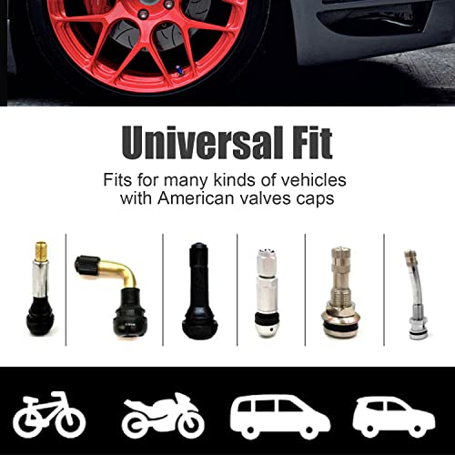 Tire Caps 4 Pack Stem Valve Caps For Tire Air Caps