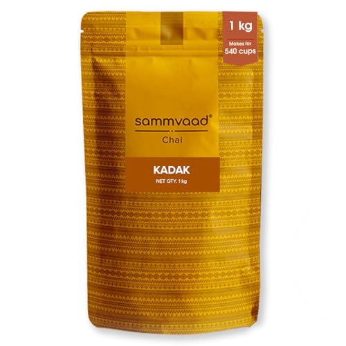 Image of Sammvaad Kadak Chai 1000 G Chai I Your Everyday Cup Kadak With High Grade CTC From The Hills Of Assam and Dooars | Crafted For Togetherness