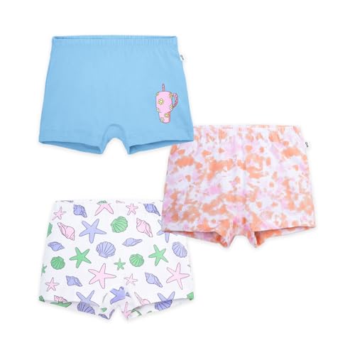 Image of YouGotPlanB Cotton Boxers for Girls | Ages 2-16 Years | Relaxed Fit | Gentle Elastic Waistbands | Breathable & Tagless