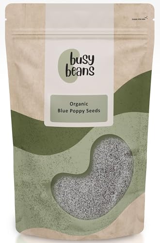 Organic Blue Poppy Seed - Certified Organic - by Busy Beans Organic (2kg)