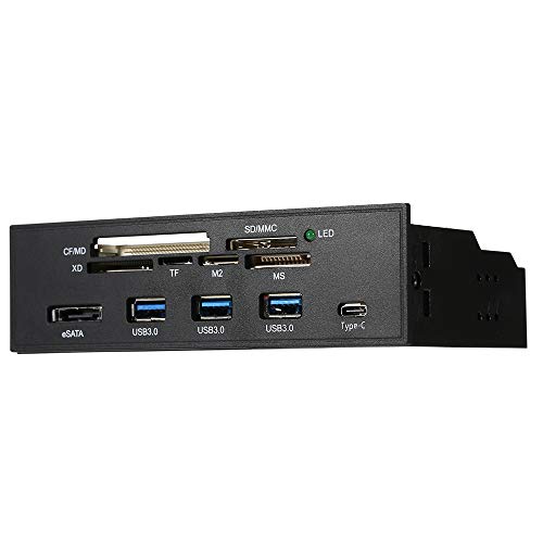 Docooler Sunshine-tipway STW 5,25 polegadas leitor de cartão interno mídia painel frontal multifunci