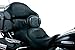 Kuryakyn 1670 Plug-In Adjustable Driver Seat Backrest for 1997-2019 Harley-Davidson Touring Motorcycles , Black