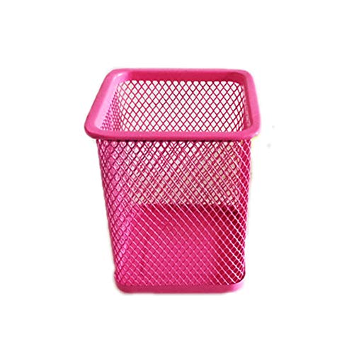 Saikvi Metal Mesh Pen Holder Pink Pencil Cup Holder Pen Organizer For Desk Office And School (1 X, Pink) #TOP2