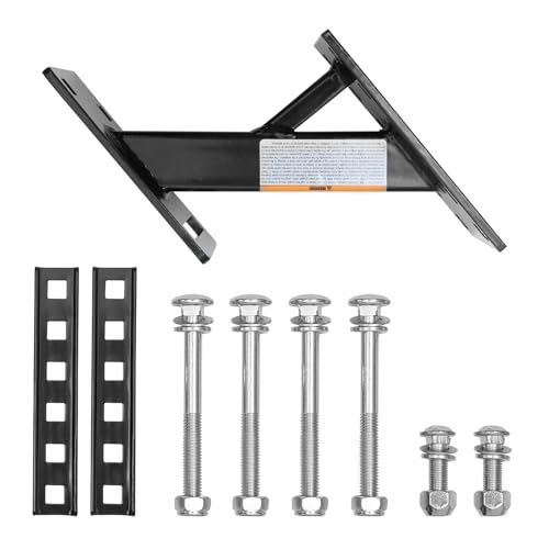 MAXXHAUL Heavy Duty Spare Tire Carrier, 4-6 Lug Boat Trailer Bracket, Adjustable Up to 160 Lbs
