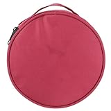 Vaguelly Buddha Sound Bowl Bag - Portable Singing Bowl Storage Case with Smooth Zipper for Meditation and Sound Healing