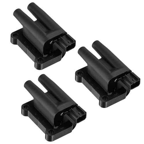 Image of 3-Pack UF196 Ignition Coils Compatible with Mitsubishi Montero 1994-2002, Compatible with Mitsubishi Montero Sport 1997-2005, 3.0L 3.5L V6 - Replaces MD314583 1788244 C196
