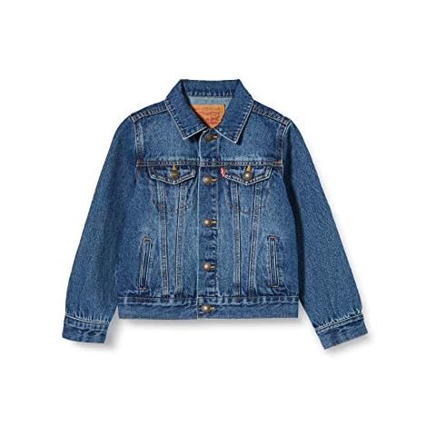 Chaqueta Levi's Kids Lvb Trucker Azul Niños 12 Años Cover