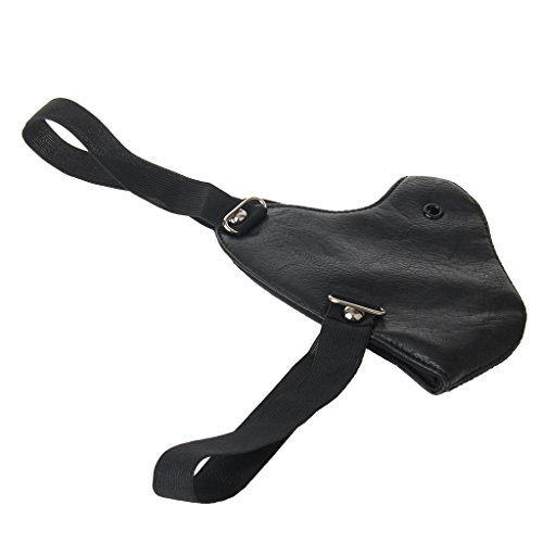 GelConnie Punk Leather Mask Motorcycle Biker Half Face Cosplay Masks Wind Protective Anti-Dust Outdoor Sports Masks for Cosplay Party Props