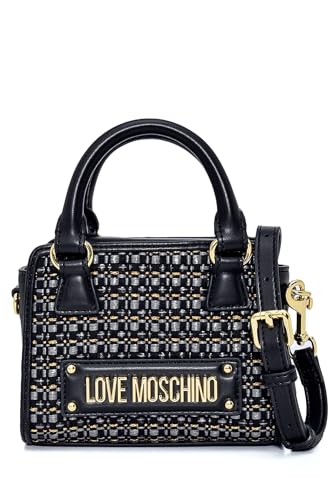 Sac minibag Love Moschino noir pochette bandoulière femme élégante