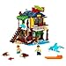 LEGO Creator 3 in 1 Surfer Beach House with 2 Minifigures and Dolphin Figure, Transforms from Surf Shack to Lighthouse to Pool House, Great Building Toy Set for Kids, Girls, and Boys Ages 8+, 31118