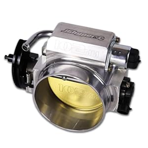 LS Cable 102mm Throttle Body Without TPS & IAC Sensors for Chevy LSX LS LS1 LS2 LS3 LS6 LS7 Aluminum Silver