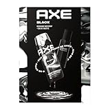 parfum black xs l'excès homme Le coffret AXE Black est composé de 2 produits homme pour sentir bon toute la journée : un déodorant bodyspray de 200 ml et une eau de toilette de 100 ml.