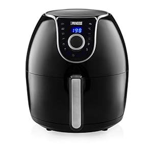 Princess Airfryer XXL 182055 – Inhoud 5,2 Liter – 8 voorgeprogrameerde programma’s -Zwart