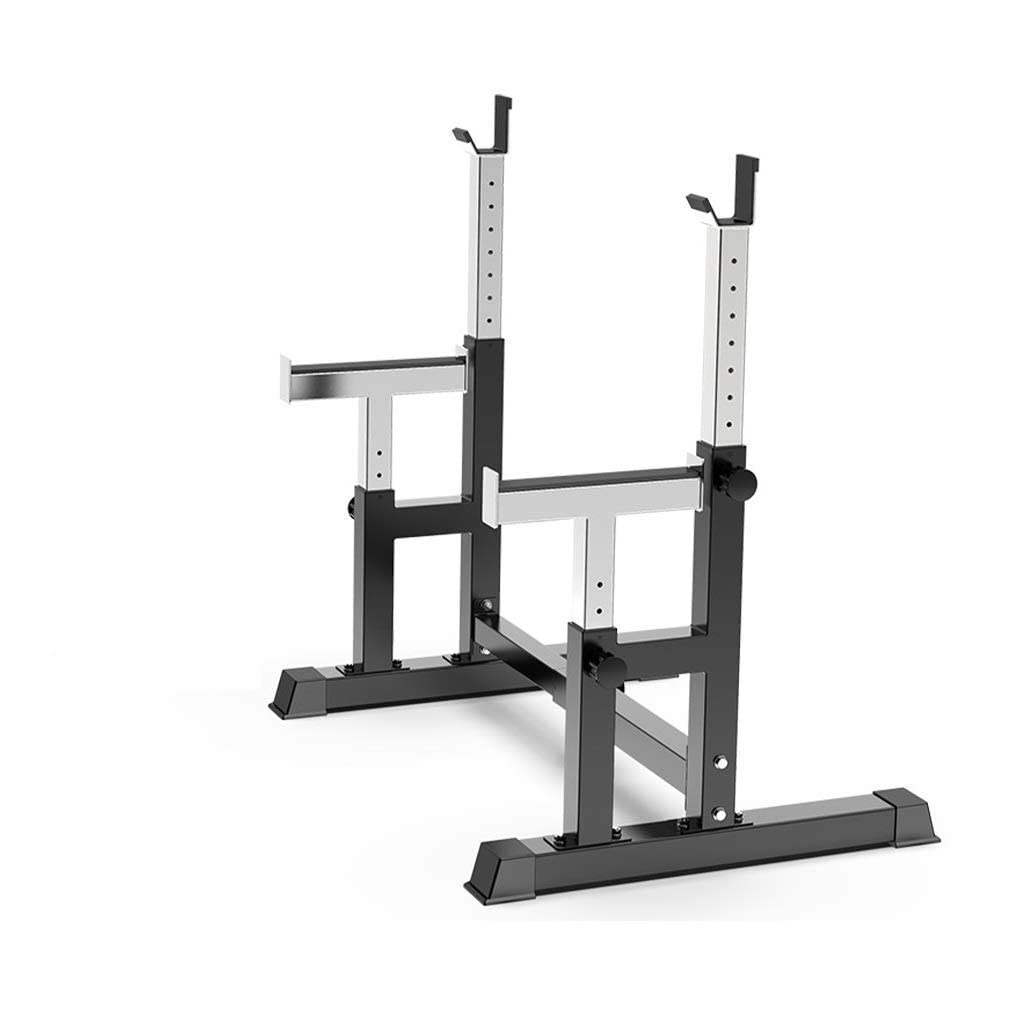 ERoomQ Barbell Rack Dip Stand Barbell Stand Weight Lifting Rack Gym Fitness Squat Rack Bench Press Rack Home Fitness Equipment Adjustable Multifunctional Integrated Gantry Squat Rack weig