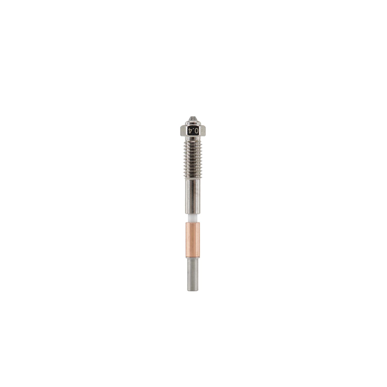 QIDI 3D-Drucker-Zubehörteile, Nozzle für Q2 3D-Drucker, Original 3D-Druckerdüsen für QIDI Q2, 0,4 mm, Wolframkarbid-Bimetall, 1 Stück