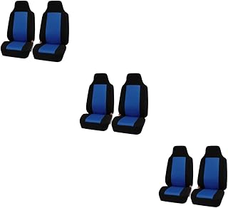 ibasenice 3 Peças 2 Protetores De Carro Protetores De Automóveis Capas De Automóveis Capas Universais Capas De Tapete De Carro Acessórios Interiores De Carro Capa De Almofada De Carro Capa