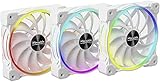 Alpenföhn - Wing Boost 3 High Speed ARGB mit 120mm mit 3 PWM Lüftern Gehäusekühler, CPU Kühler aben einen Maximalen 2200RPM Lüfter Kompatiblen Kühler Innenraum PC Gehäuse.