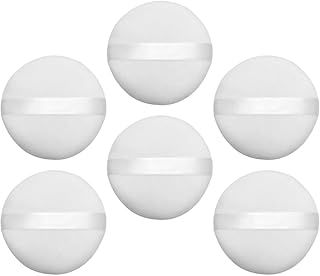 Unomor 6 almohadillas aplicadoras de polvo co...