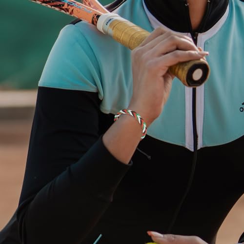 Palestine Handmade Bracelet Tibetan Adjustable Free Palestinian Flag String Thread Save Gaza Rope Wrap Bangles for Men Women 2 Pack4