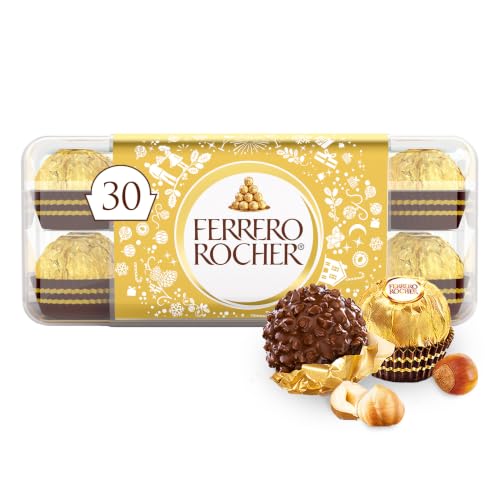 Ferrero Rocher Premium Gourmet Milk Chocolate...