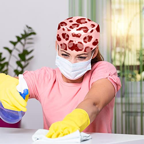 Casquettes de travail ajustables imprimé léopard pour votre routine active - 5