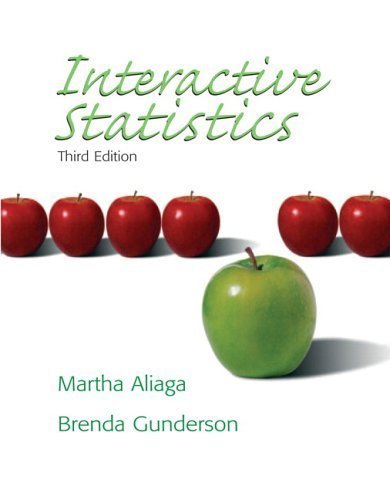 By Martha Aliaga - Interactive Statistics: 3rd (third) Edition