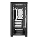 ASUS A21 Black Micro ATX PC Case Supports BTF Hidden Connector Technology, Graphics Cards up to 380mm, 360mm Coolers, & ATX PSUs, Includes Porous Front-Panel mesh and Cable Management Compartment
