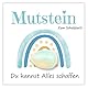 Glückssteine für Einschulung 2025, Mutstein Schultüte Füllung Schulanfang Geschenk, Glücksbringer Mutmacher Geschenk mit Grußkarte Geschenkbox für Jungen & Mädchen (Blau Mutstein)