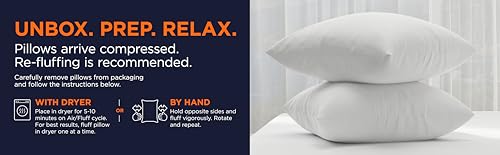 Image of Amazon Basics Soft Supportive Long Body Pillow for All Position Sleepers, Machine Washable, 20 x 54 inches, 1-Pack