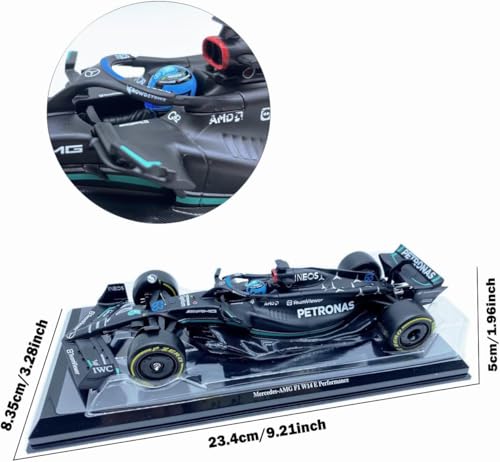 Modelo a escala 1:24 Mercedes-AMG GT3 W14 No.63 2023 miniatura 4
