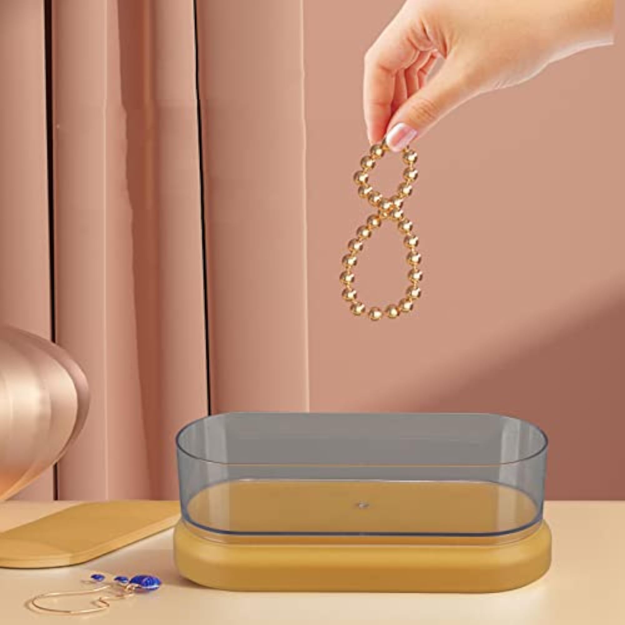 Ultrasound Jewelry Cleaner, Compact High Efficiency Machine