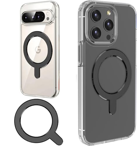 マグネットリングプレー magsafe対応 磁石シート 3M 接着テープ 磁気吸着 強い磁力 アクセサリーマグネットワイヤレス充電器 車載ホルダー スタンド 対応サポーター iPhone Samsung Sony スマホやスマホケース全機種対応 (ガイド枠