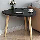 Tree House Nesting Triangle End Coffee Tables Nightstand Modern Furniture for Home Office Living Room Nest White Table (White, Black, Engineered Wood)