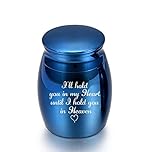 Small Urns Mini Cremation Human Ashes Holder Stainless Steel Memorial Keepsake Ash Funeral Urn for Pet Small Ashes Urns for dog pet