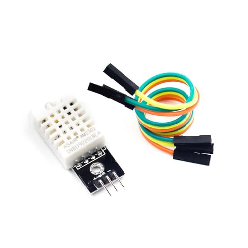 VNUUUXO Shilllehtek DHT22 Module de capteur de temp閞ature et d'humidit?num閞ique avec c鈈le pour Arduino, Raspberry Pi, ESP32 et Autres microcontr鬺eurs