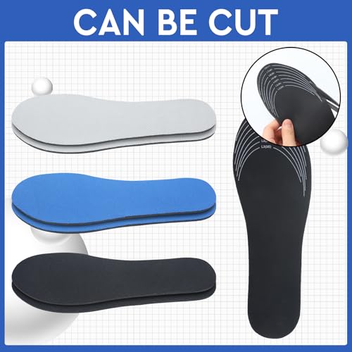 6 Pairs No Show Socks Sockless Shoe Liner No Slipping Stinking Washable Barefoot Shoe Insert for Women Men (Classic Style)3