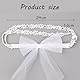 DHWEKU Baby Blume Stirnband, Stirnband Baby Mädchen, Haarband Baby Stirnband, Baby elastische Blume Stirnband Haarband, Baby Stirnband Fotozubehör, weiches Haarband Neugeborenen Zubehör