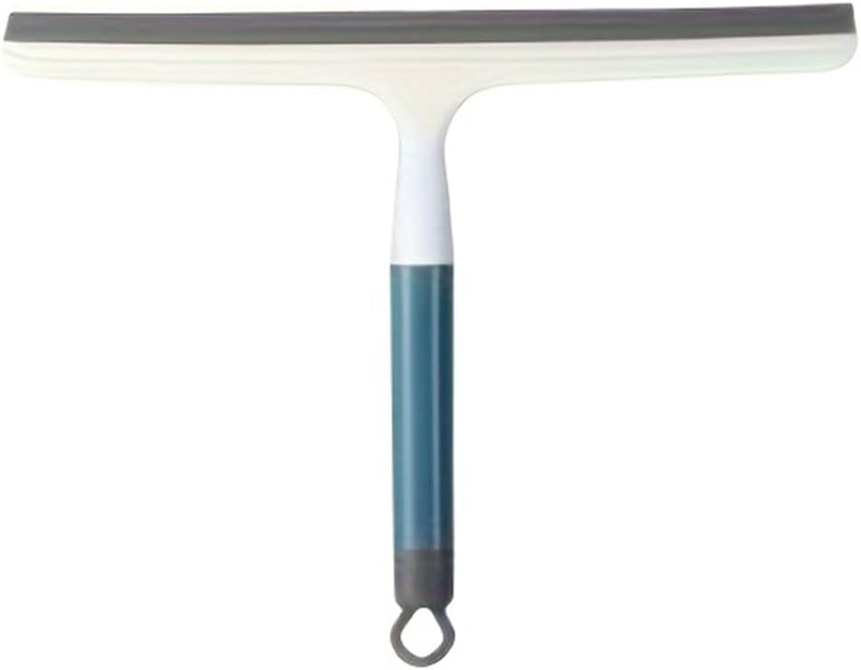 Multi-Function Handheld Plastic Scraper for Shower Door, Window, Car Glass - Durable Water Removal Tool for Bathroom, Toilet(Blue 1pc)