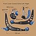 Front Suspension Kit Lower Control Arms w/Ball Joints Tie Rod Assembly Bushing Sway Bar Links Left Right Fit for BMW E36 318 323 325 328 Z3 1.9 2.5 2.8 3.0