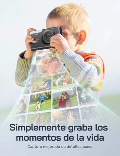 Cámara Infantil 4K WOLFANG con 56 MP y Zoom 16X - Fernando Cortés Cámara Infantil 4K WOLFANG con 56 MP y Zoom 16X - Fernando Cortés